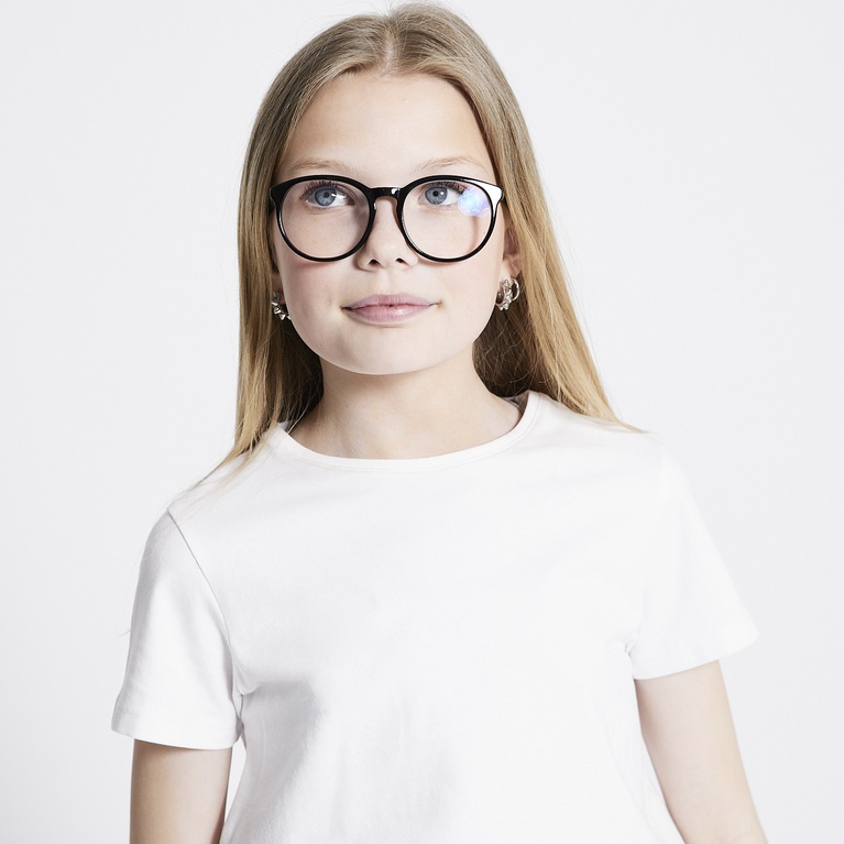 Basic tee "Filippa star" Optic white